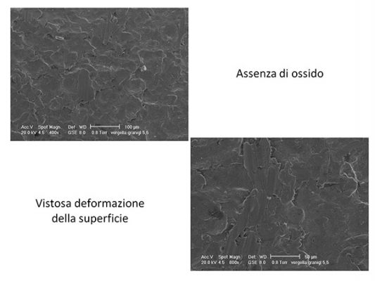 Fig. 3 – Risultato delle prove sulla granigliatrice